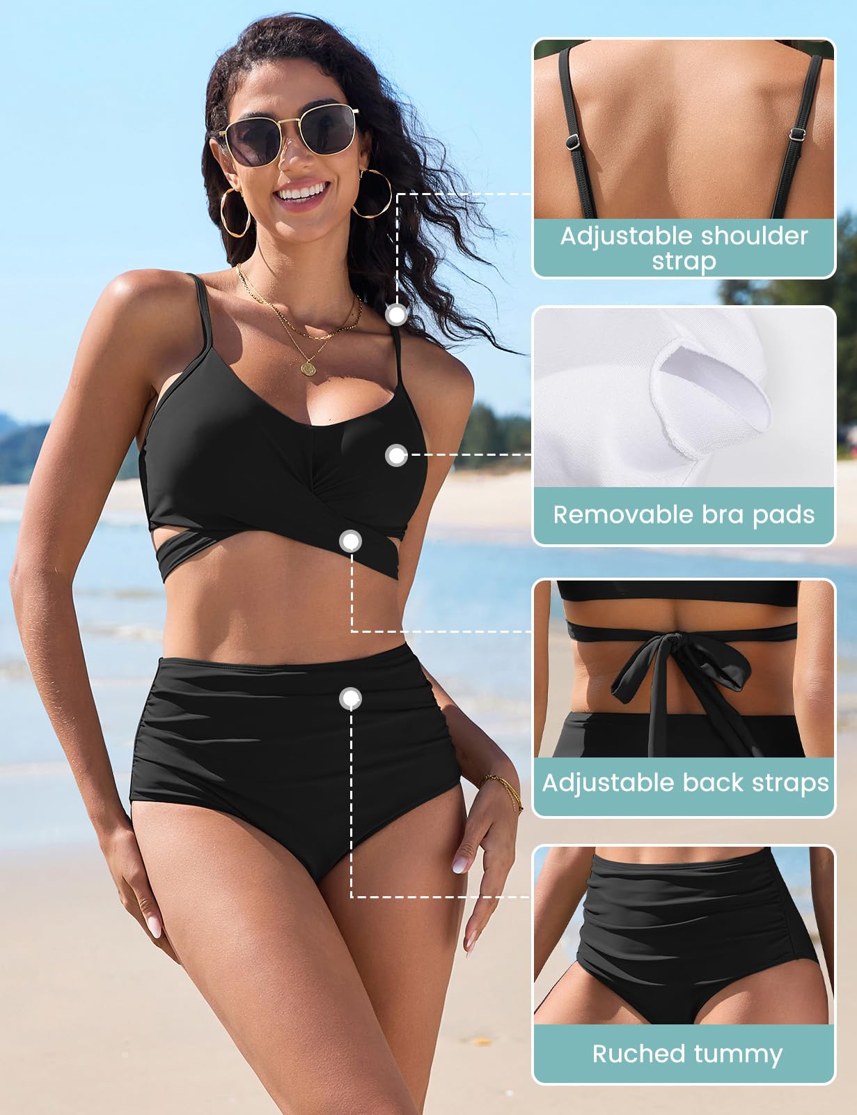 Waisted Bathing Suit
