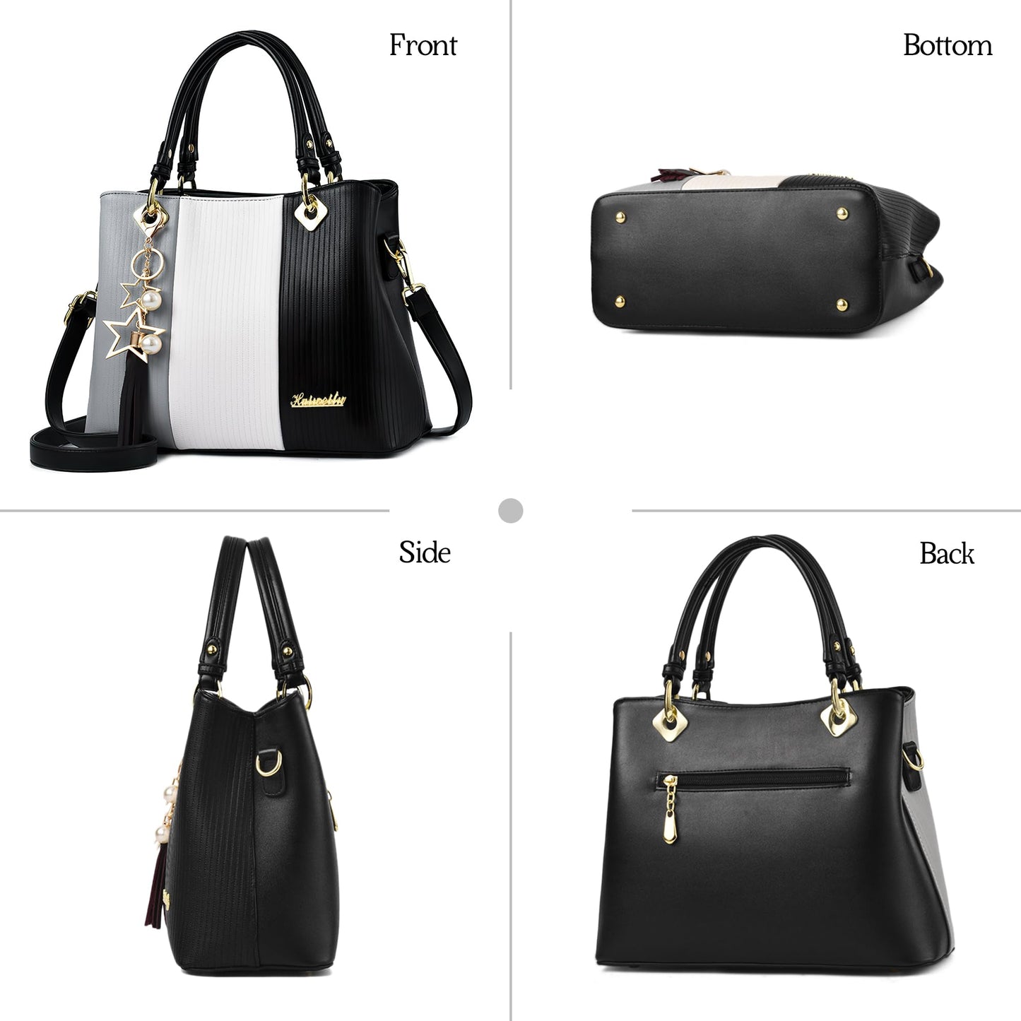 EBXN Elegante Bolsos De Mano