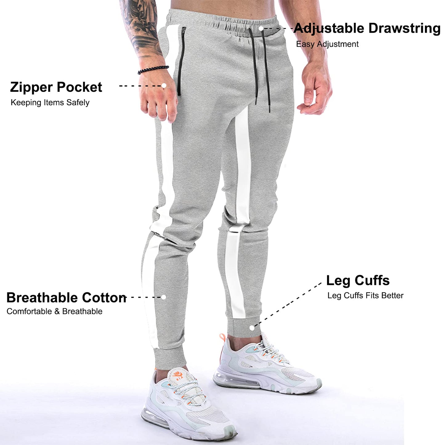 EBXN Pantalones Deportivos