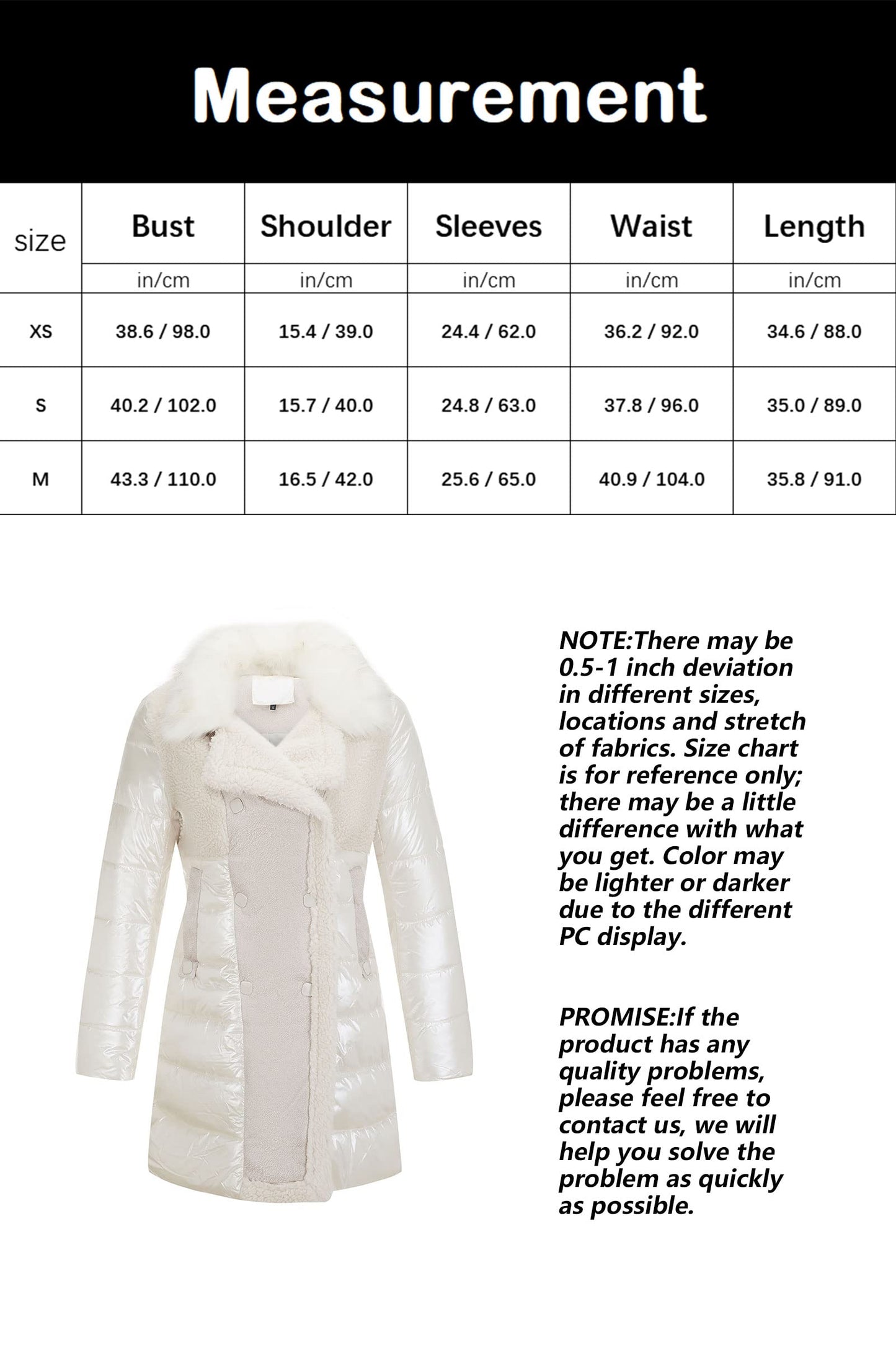 EBXN Winter Puffer Jacket Cold-Resistant