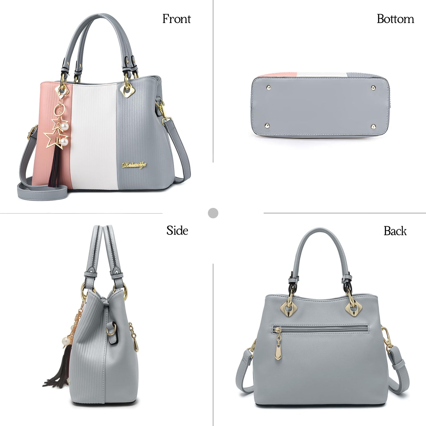 EBXN Elegante Bolsos De Mano