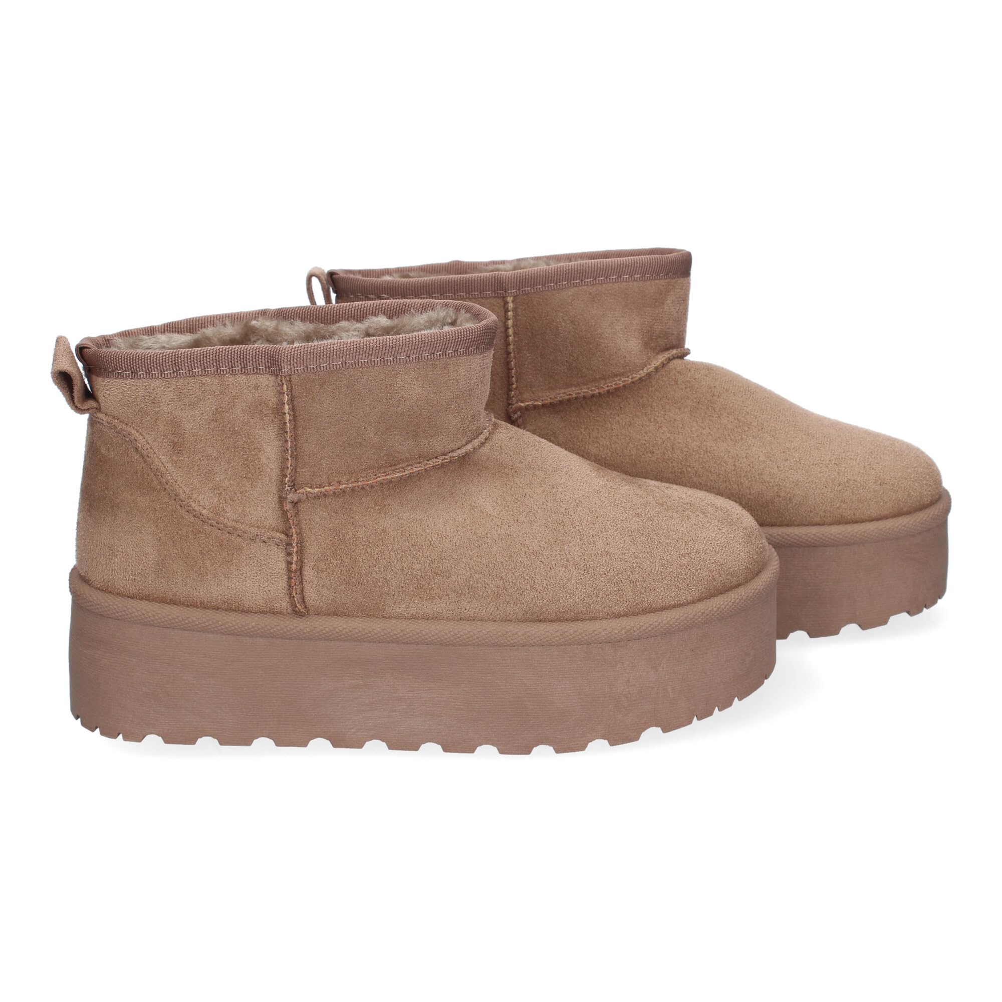 EBXN Botin Plano para Mujer