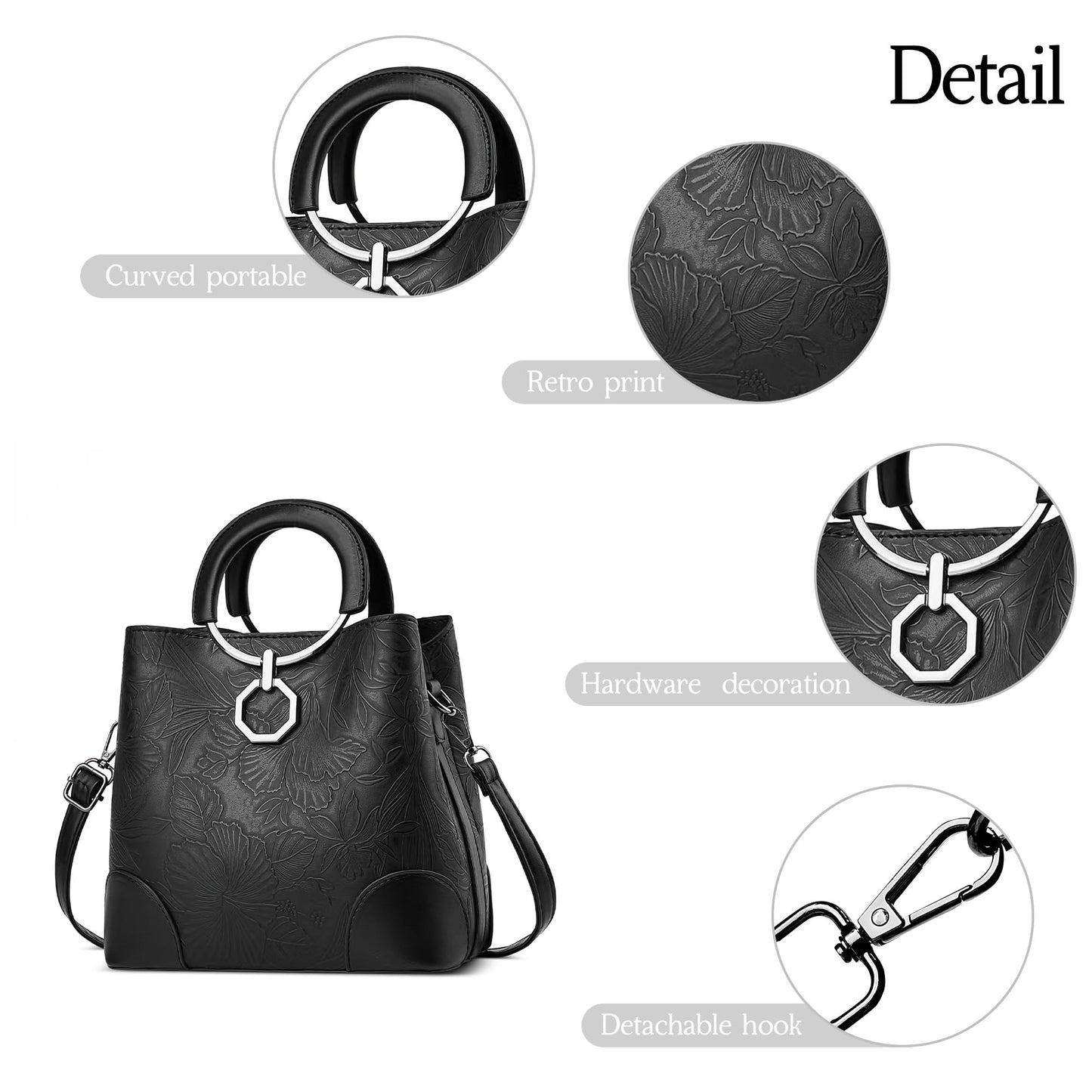 EBXN Bolsos de mujer Elegante
