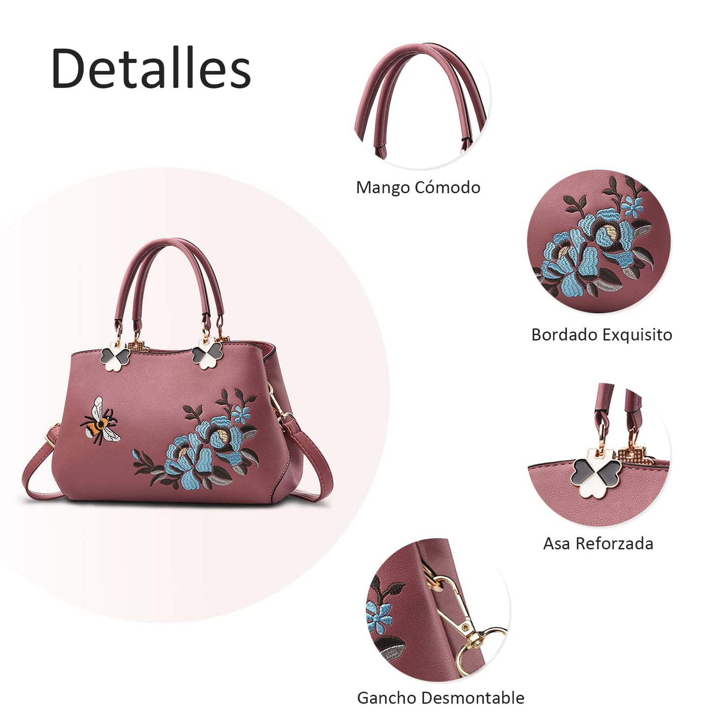 EBXN Elegante Bolsos para Mujer