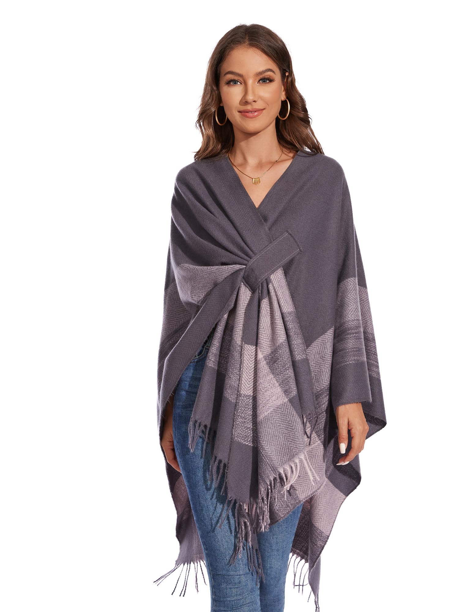 EBXN Colornial Chal Elegante para Mujer