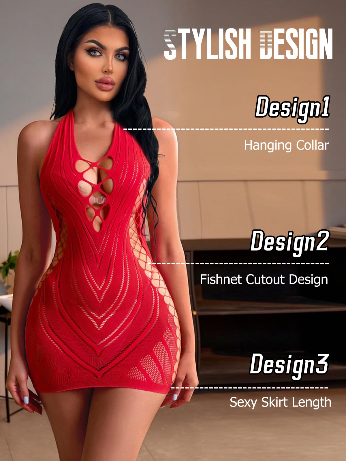 Sexy Pijama Fiesta Bodycon Mini Dress
