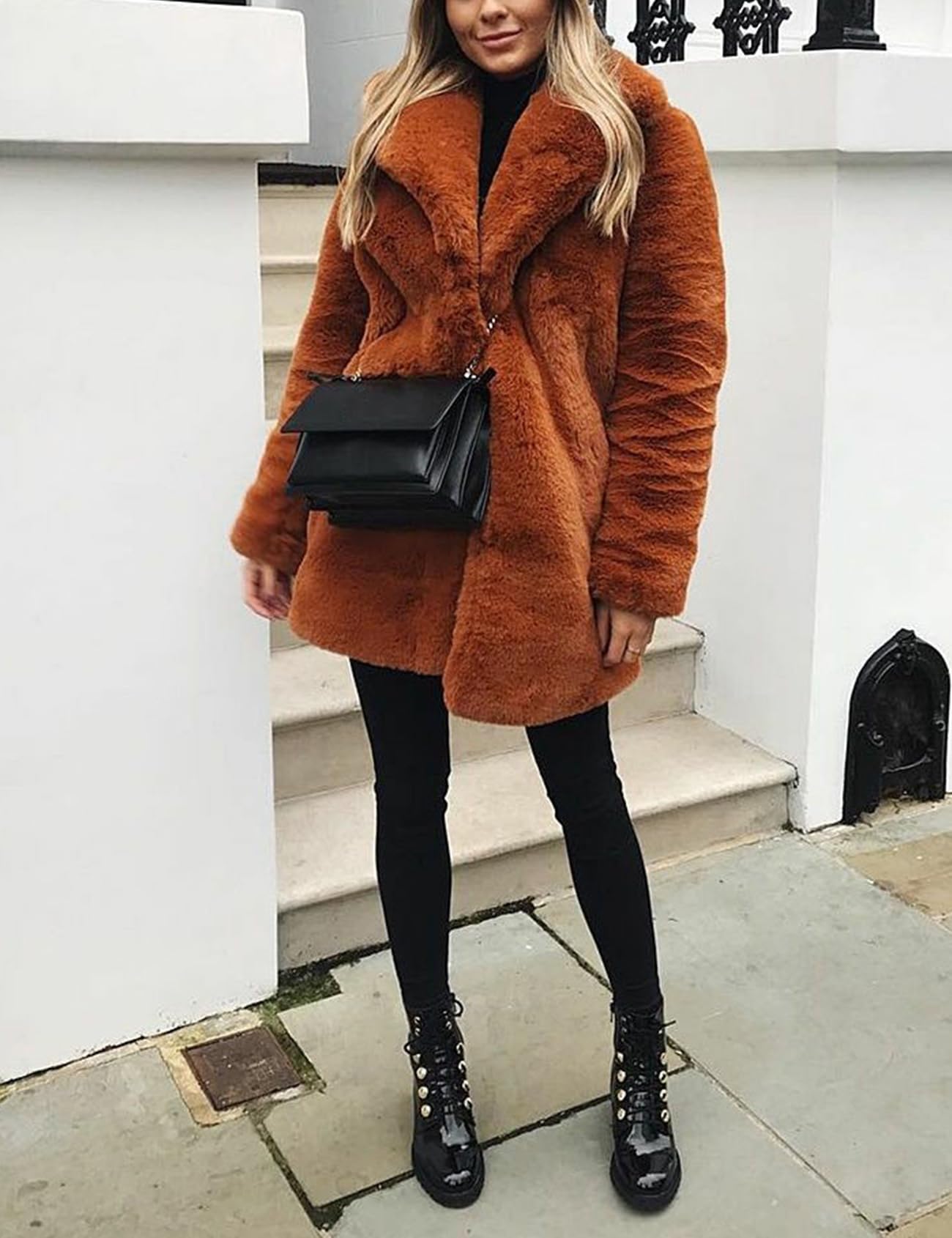 EBXN Winter Faux Fur Jackets