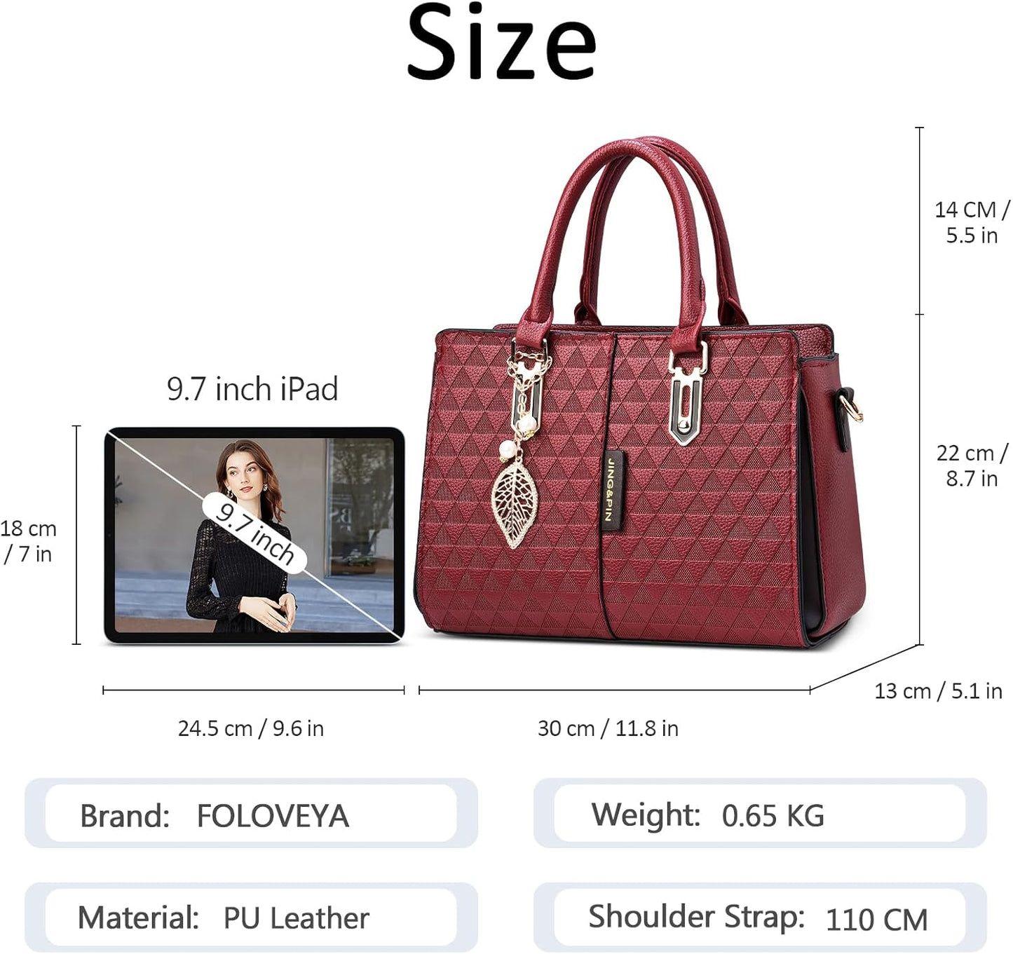 EBXN Bolso Mujer Moda