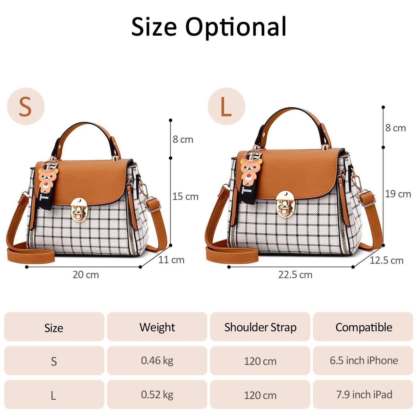 EBXN Moda Bolso de Mujer