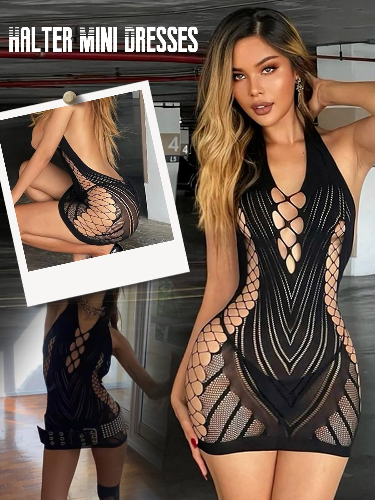 Sexy Pijama Fiesta Bodycon Mini Dress