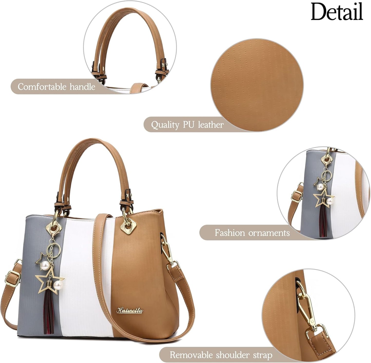 EBXN Elegante Bolsos De Mano
