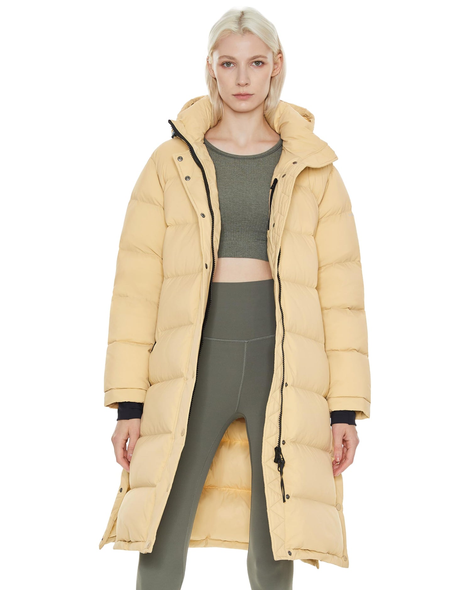 EBXN Jacket Detachable Hooded Puffer Jacket
