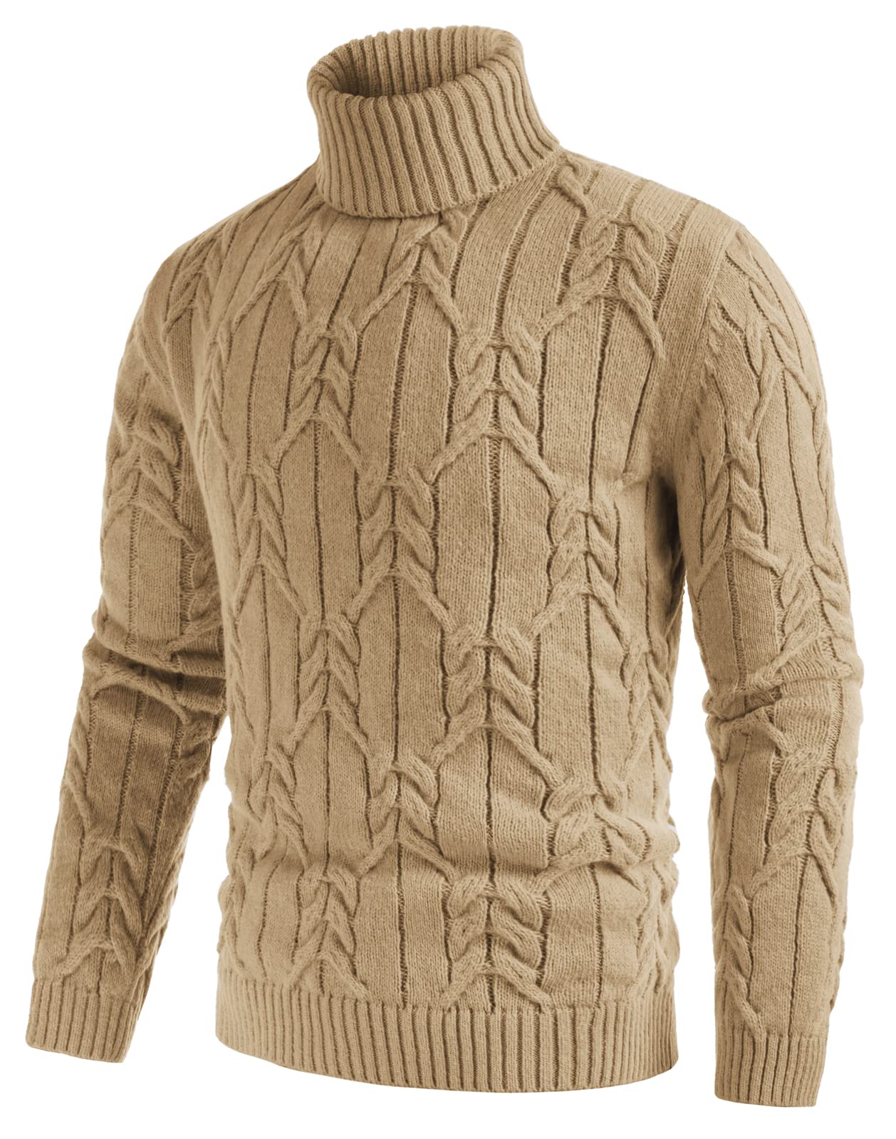 EBXN Men's Turtneck Pullover Sweaters