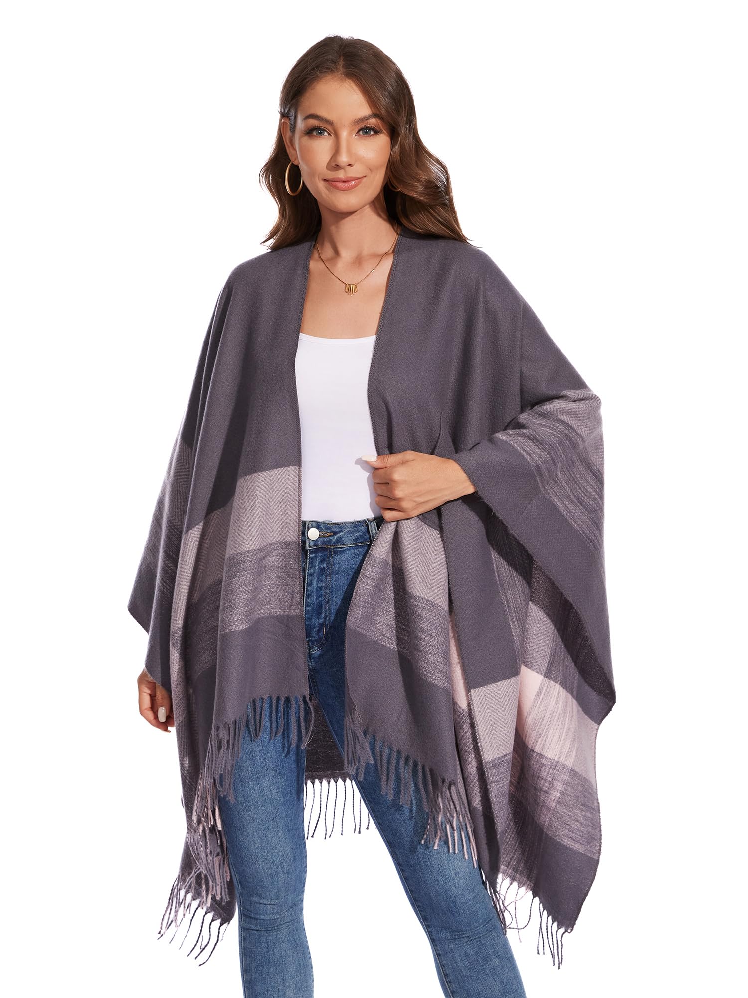 EBXN Colornial Chal Elegante para Mujer
