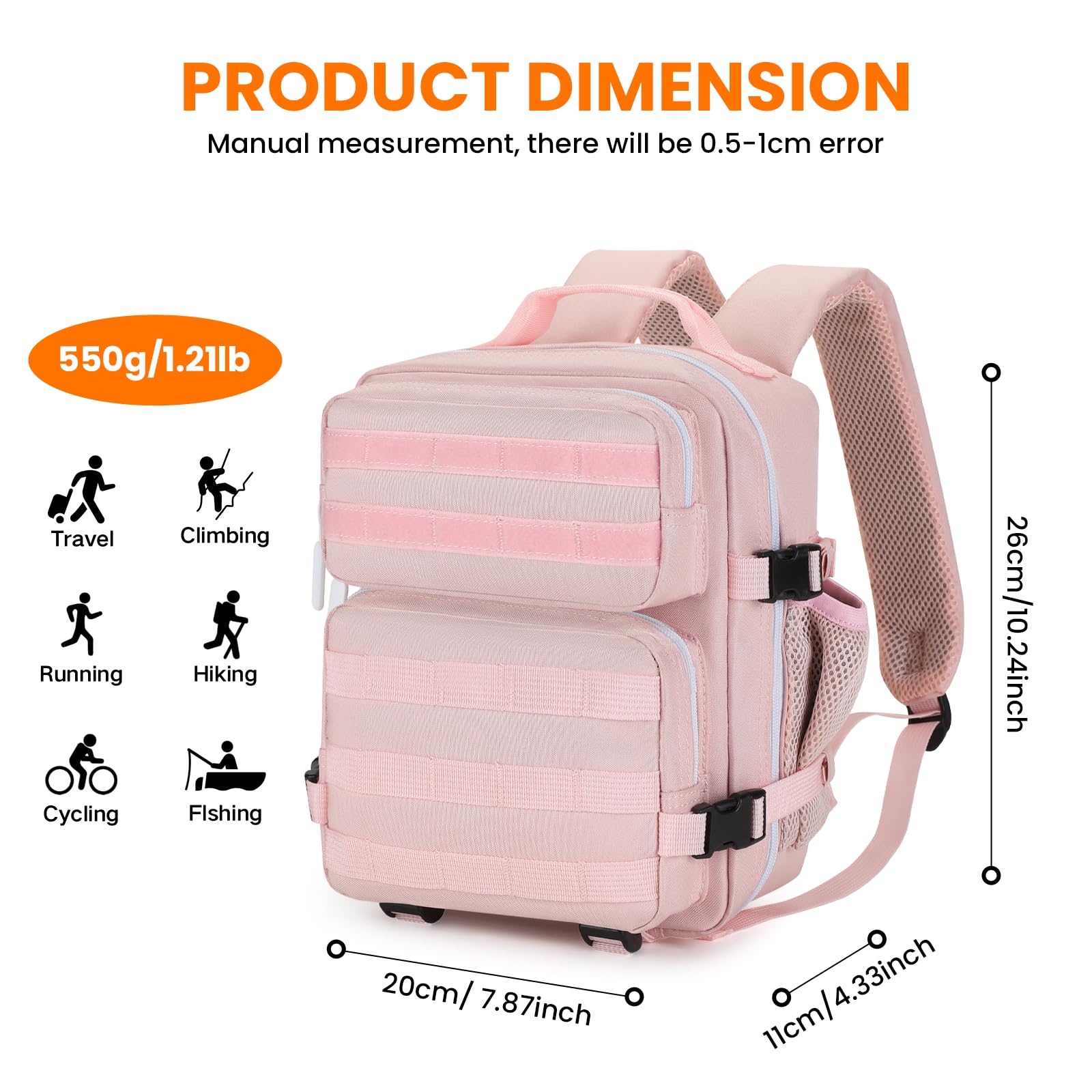 EBXN 9L Pequeña Mochila