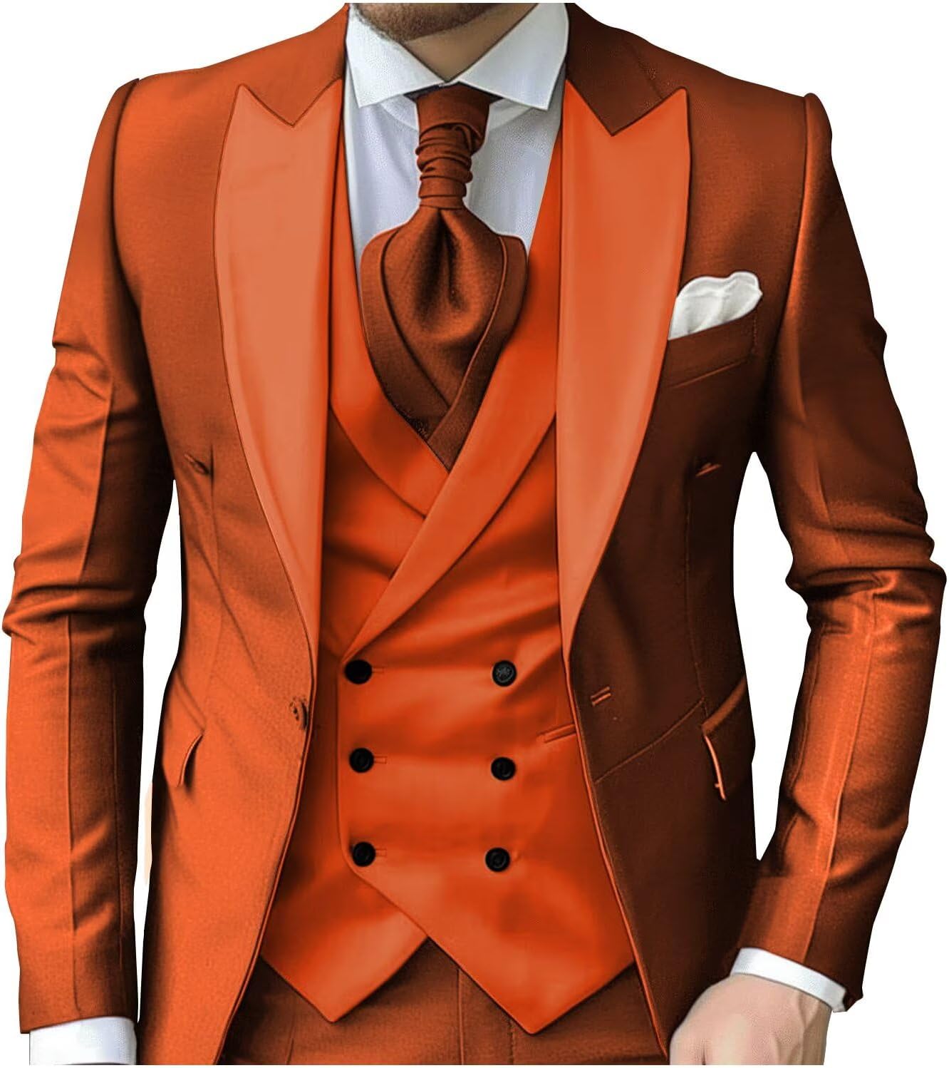 eBexxin - Suits for Men Slim Fit 3 Piece