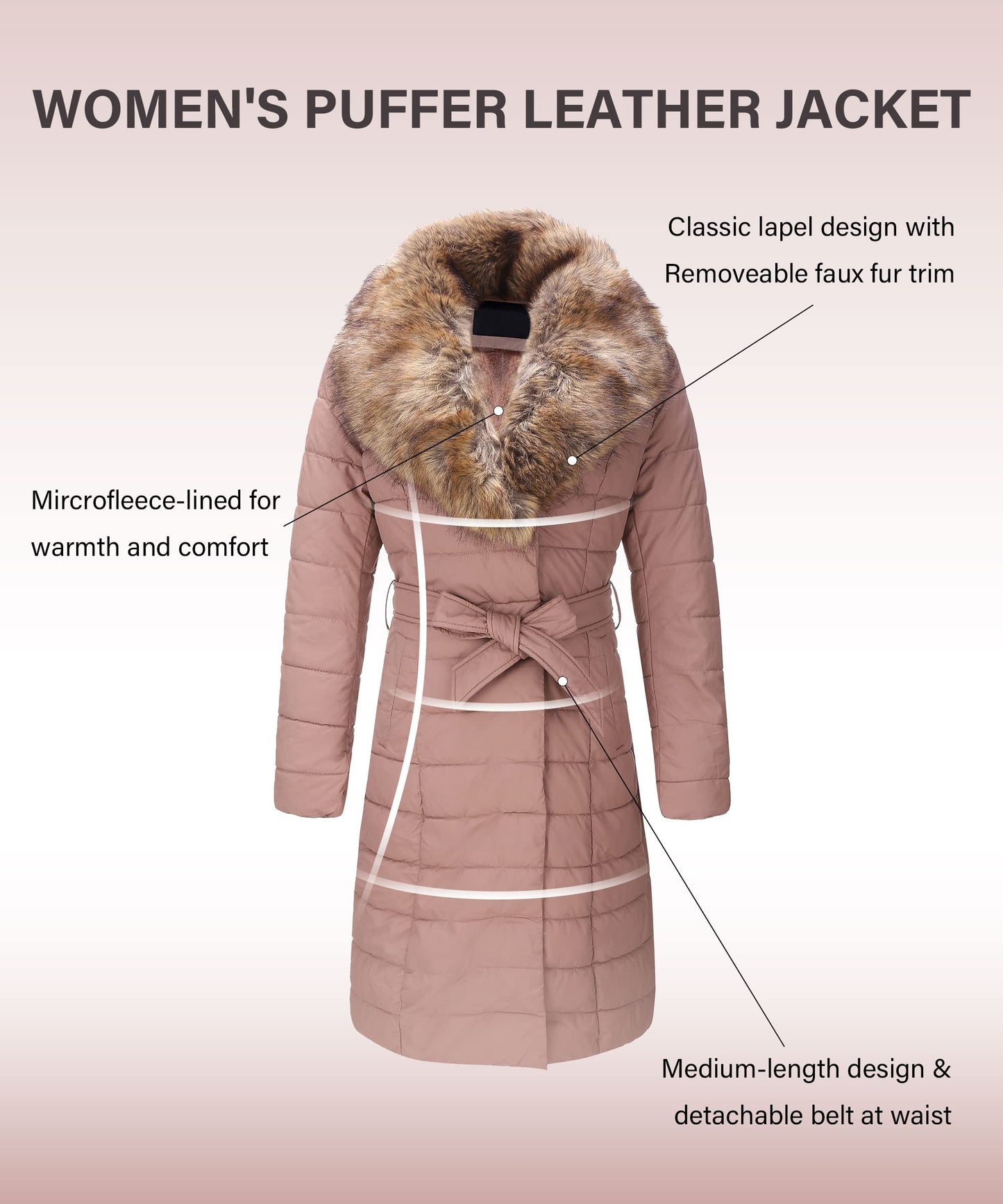 EBXN Winter Puffer Jacket Cold-Resistant
