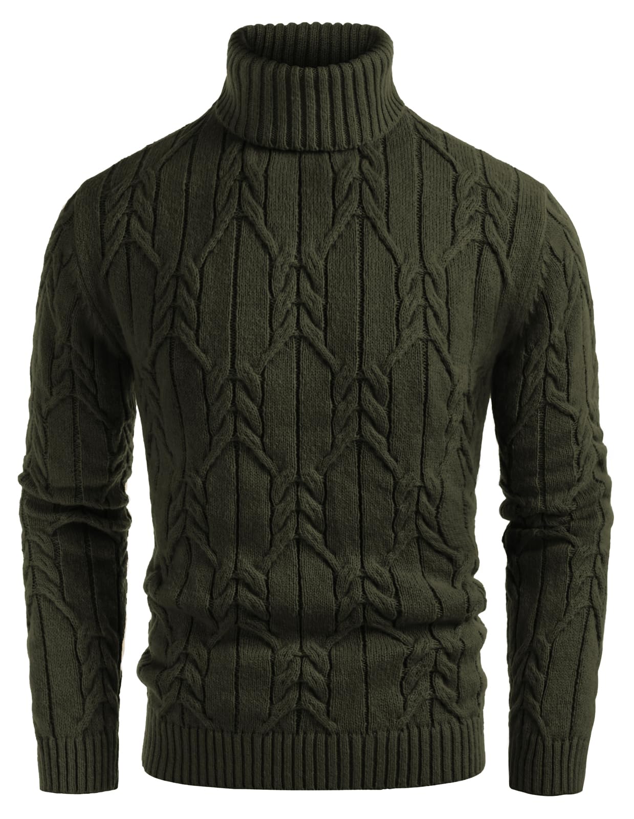 EBXN Men's Turtneck Pullover Sweaters