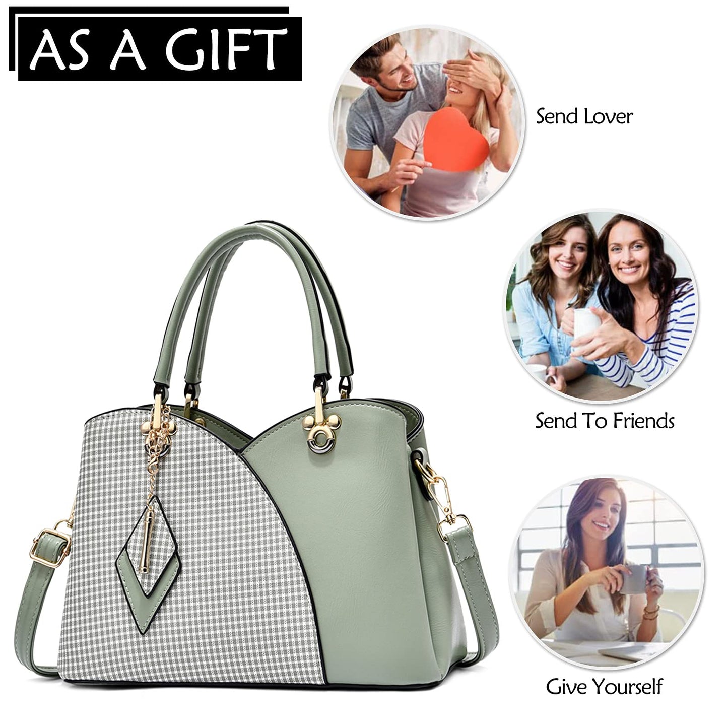 EBXN Bolso de Mano Mujer Moda