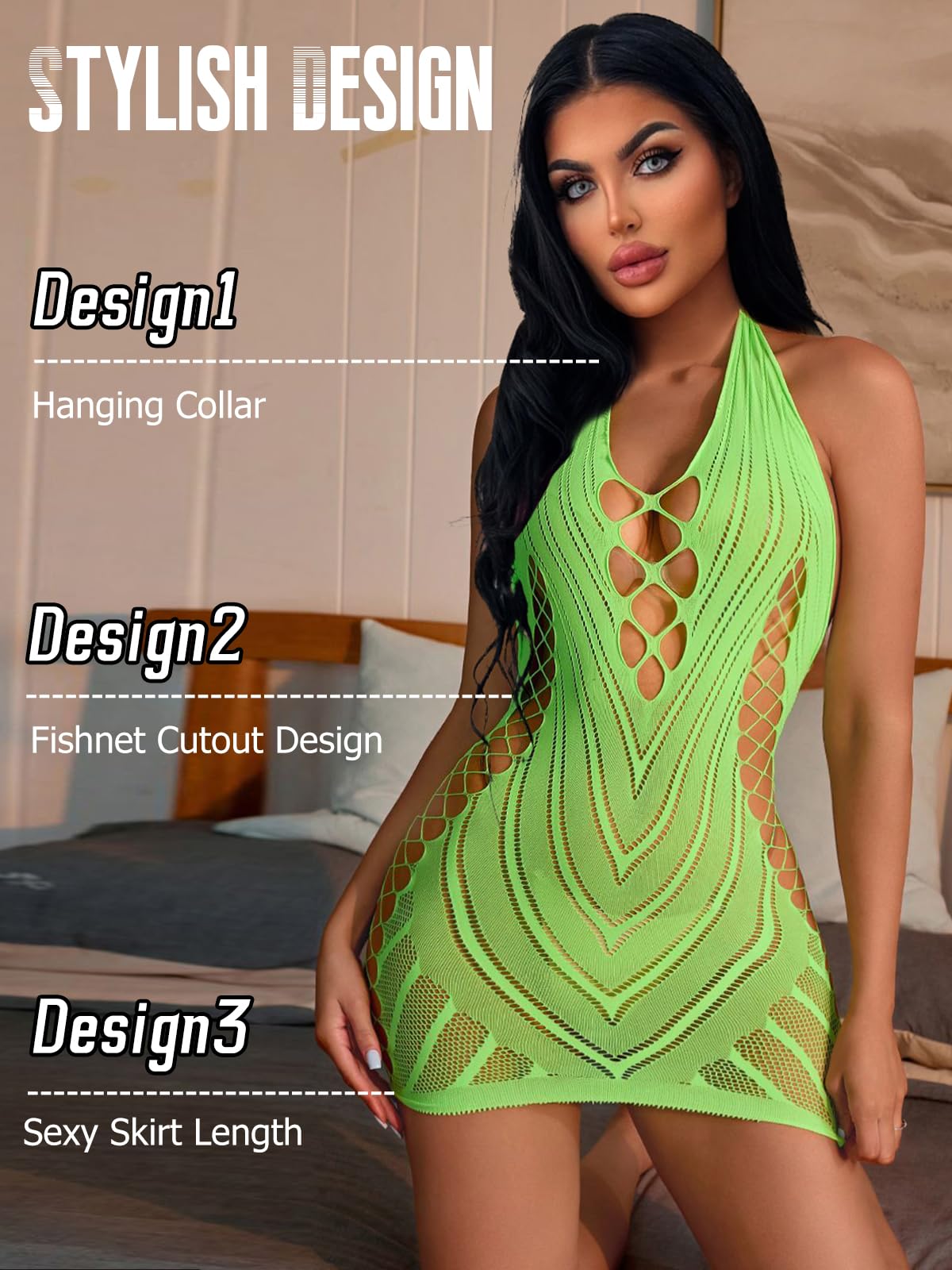Sexy Pijama Fiesta Bodycon Mini Dress
