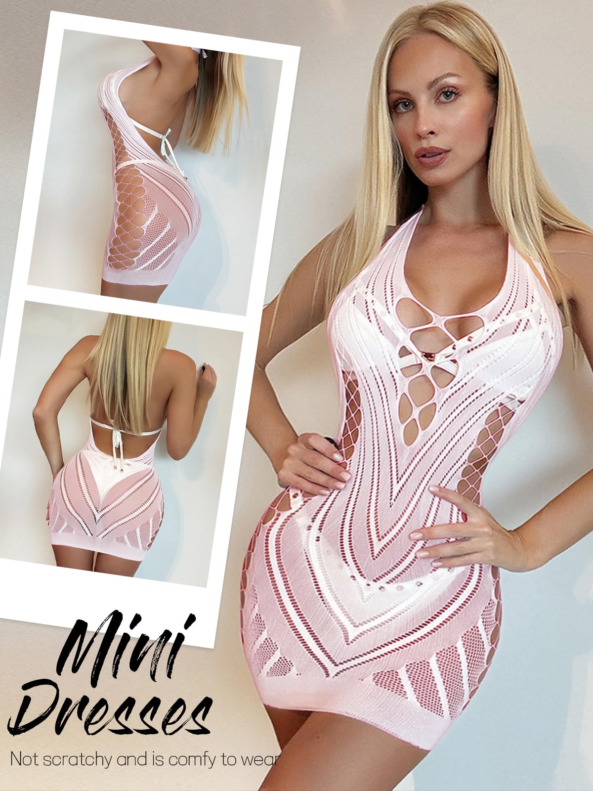 Sexy Pijama Fiesta Bodycon Mini Dress