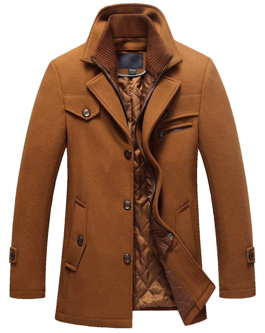 eBexxin - Men's Gentle  Blend Pea Coats
