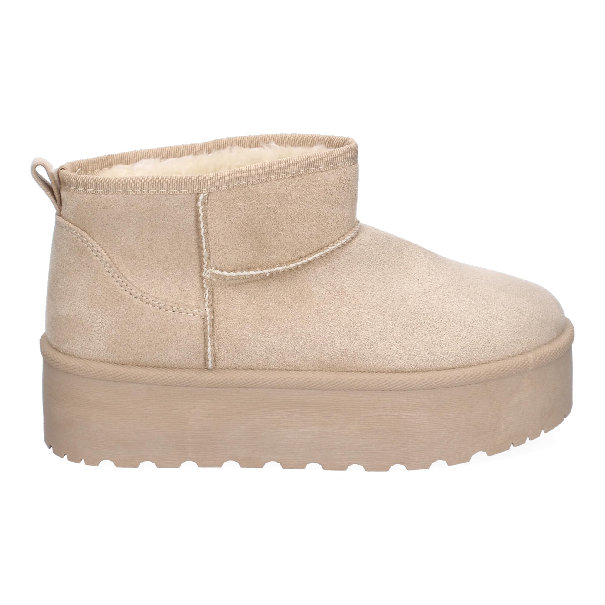 EBXN Botin Plano para Mujer