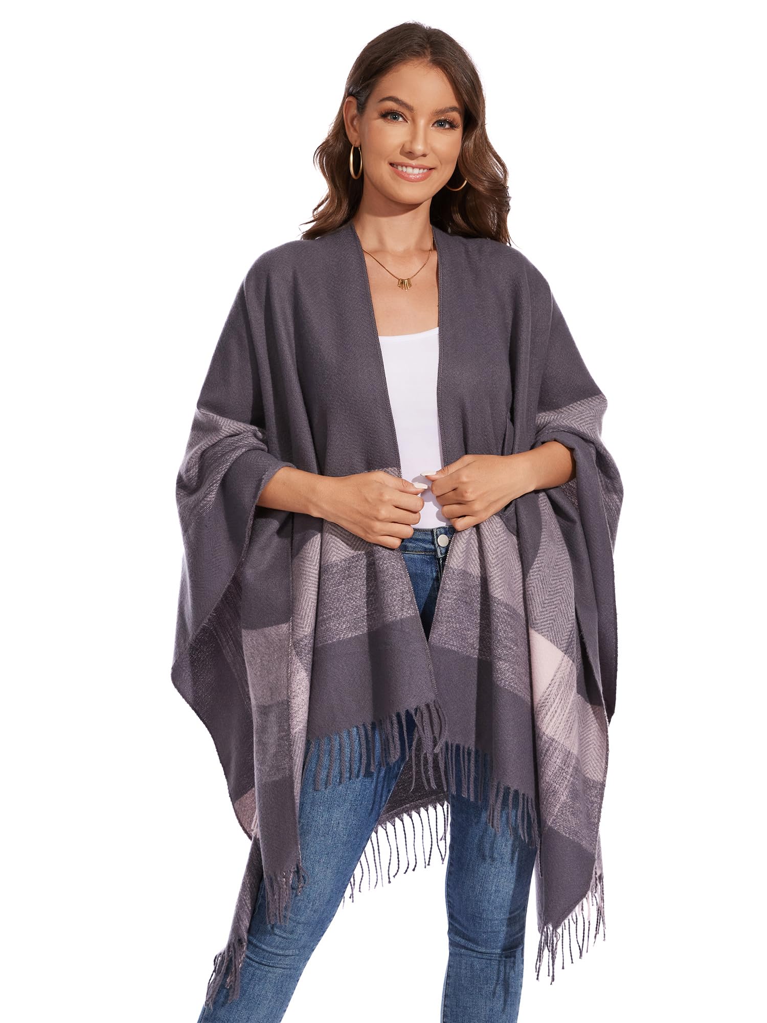 EBXN Colornial Chal Elegante para Mujer