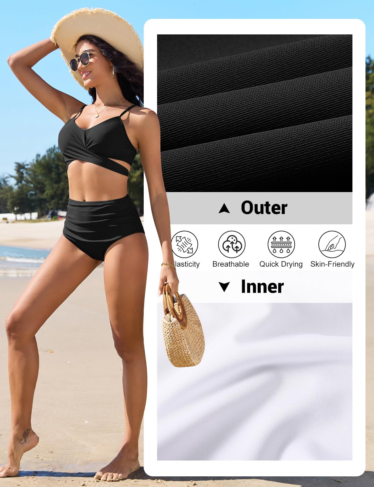 Waisted Bathing Suit