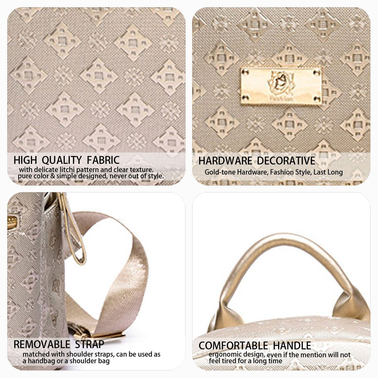 EBXN Mujer Bolsos Mochila Casual