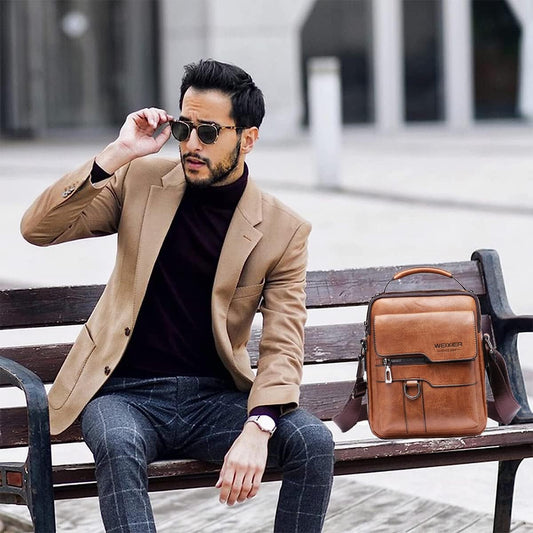 EBXN - Bolsos Bandolera para Hombre