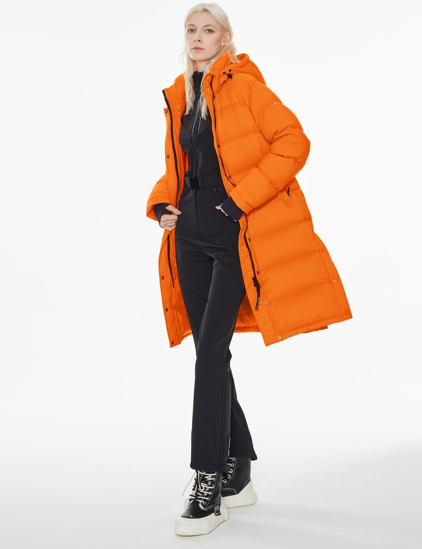EBXN Jacket Detachable Hooded Puffer Jacket