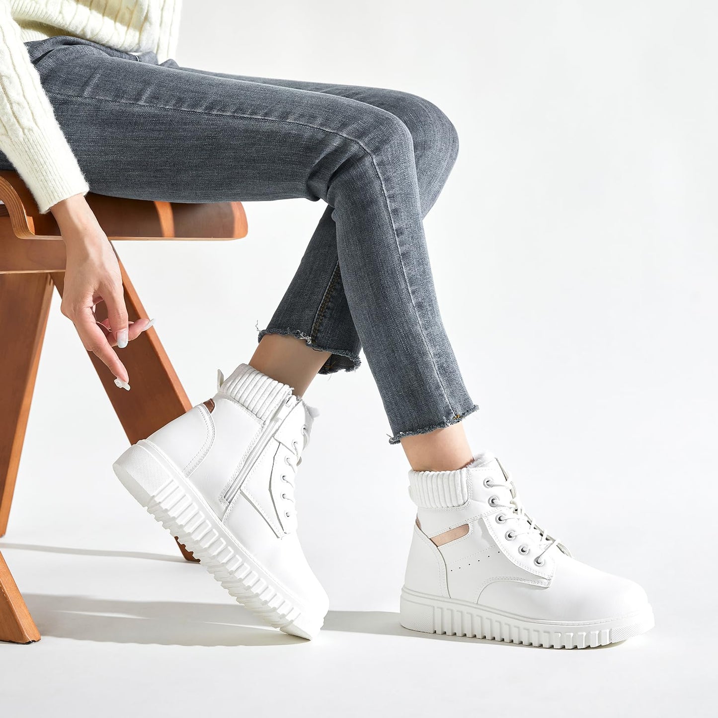 EBXN Women's Waterproof Boots
