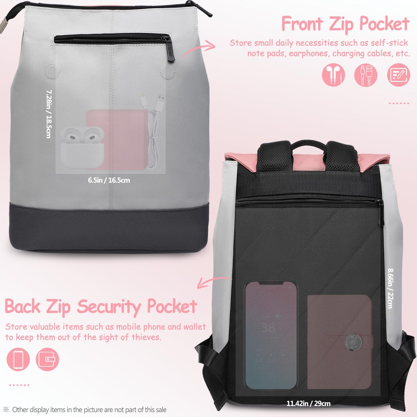 EBXN Mochila para mujer