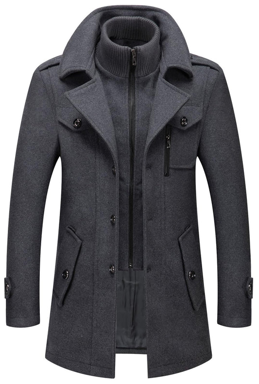 eBexxin - Men's Gentle  Blend Pea Coats
