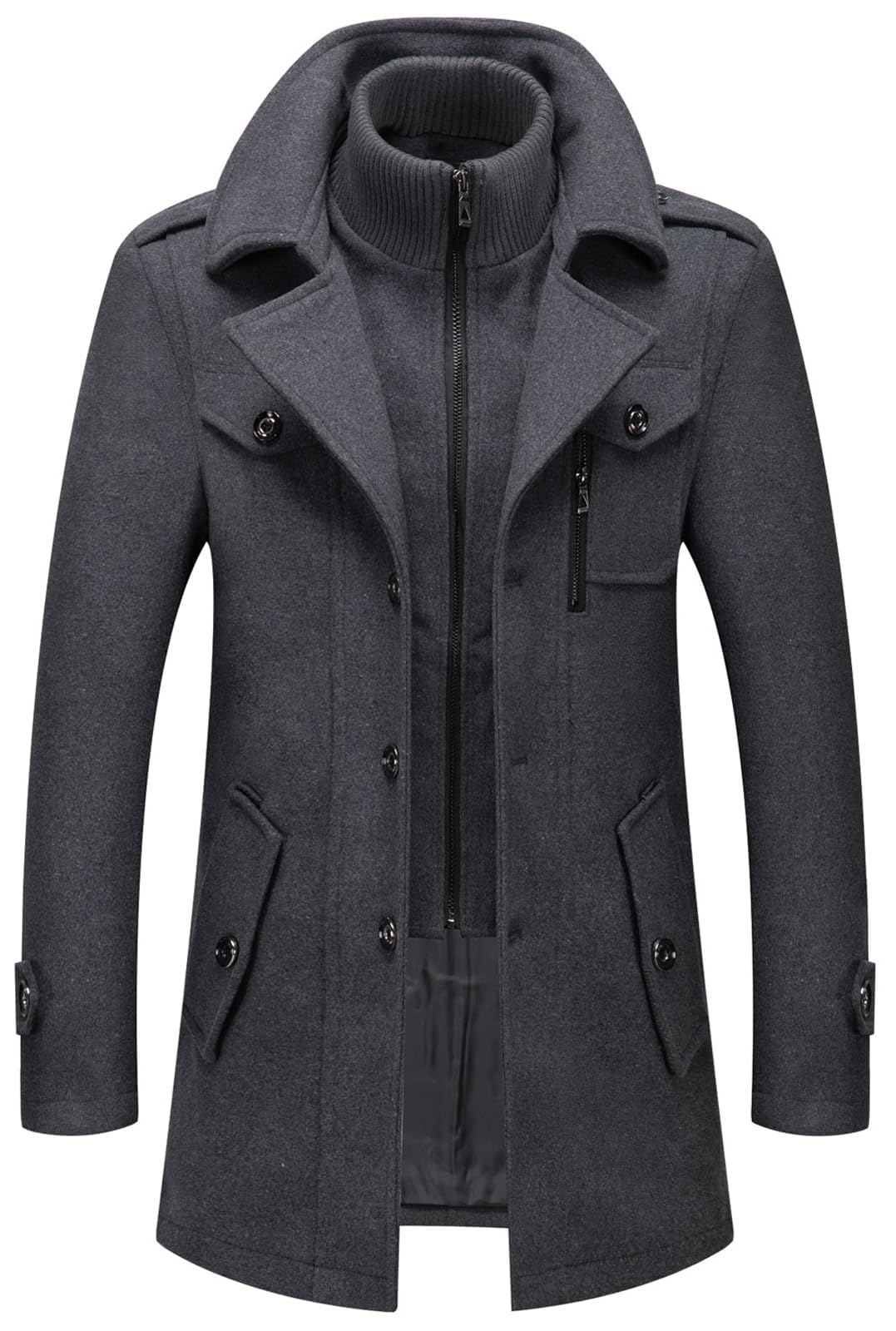 eBexxin - Men's Gentle  Blend Pea Coats