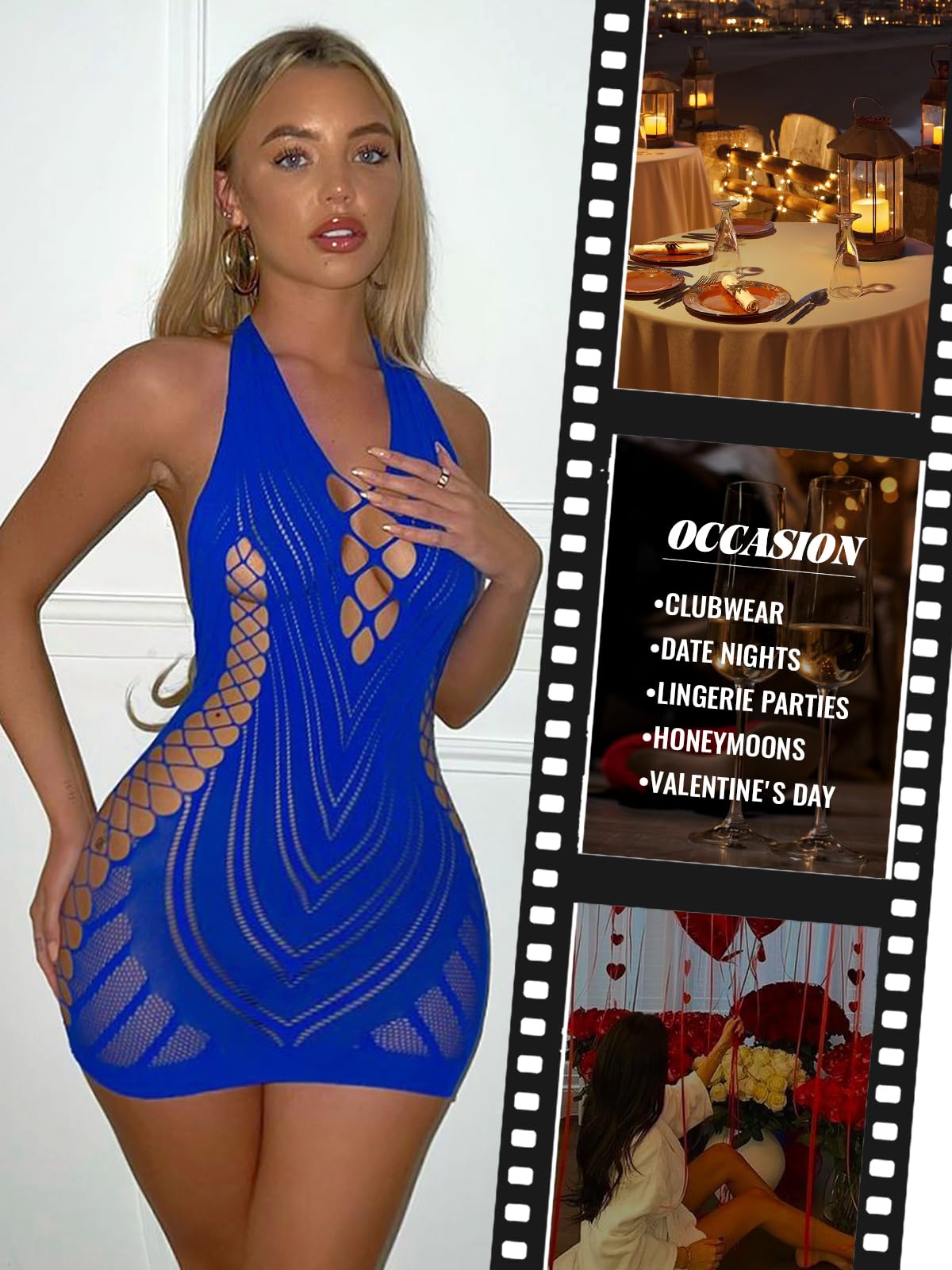 Sexy Pijama Fiesta Bodycon Mini Dress