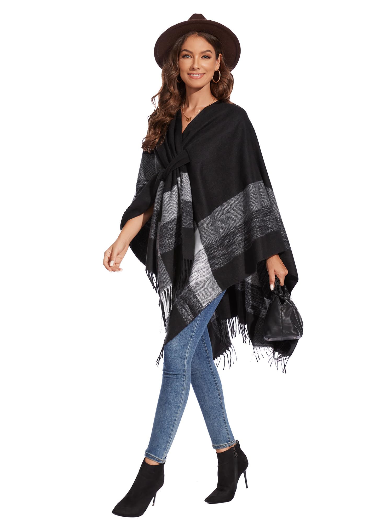 EBXN Colornial Chal Elegante para Mujer