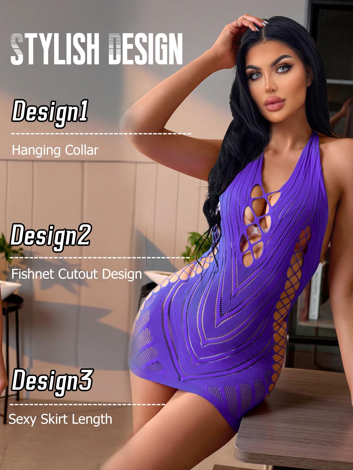 Sexy Pijama Fiesta Bodycon Mini Dress