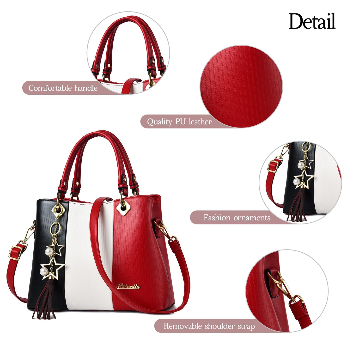 EBXN Elegante Bolsos De Mano