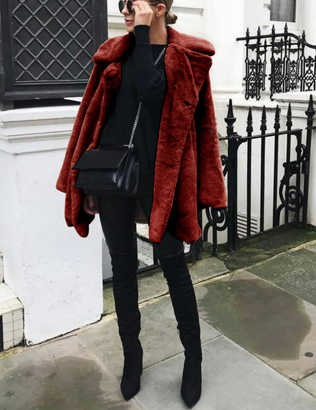EBXN Winter Faux Fur Jackets