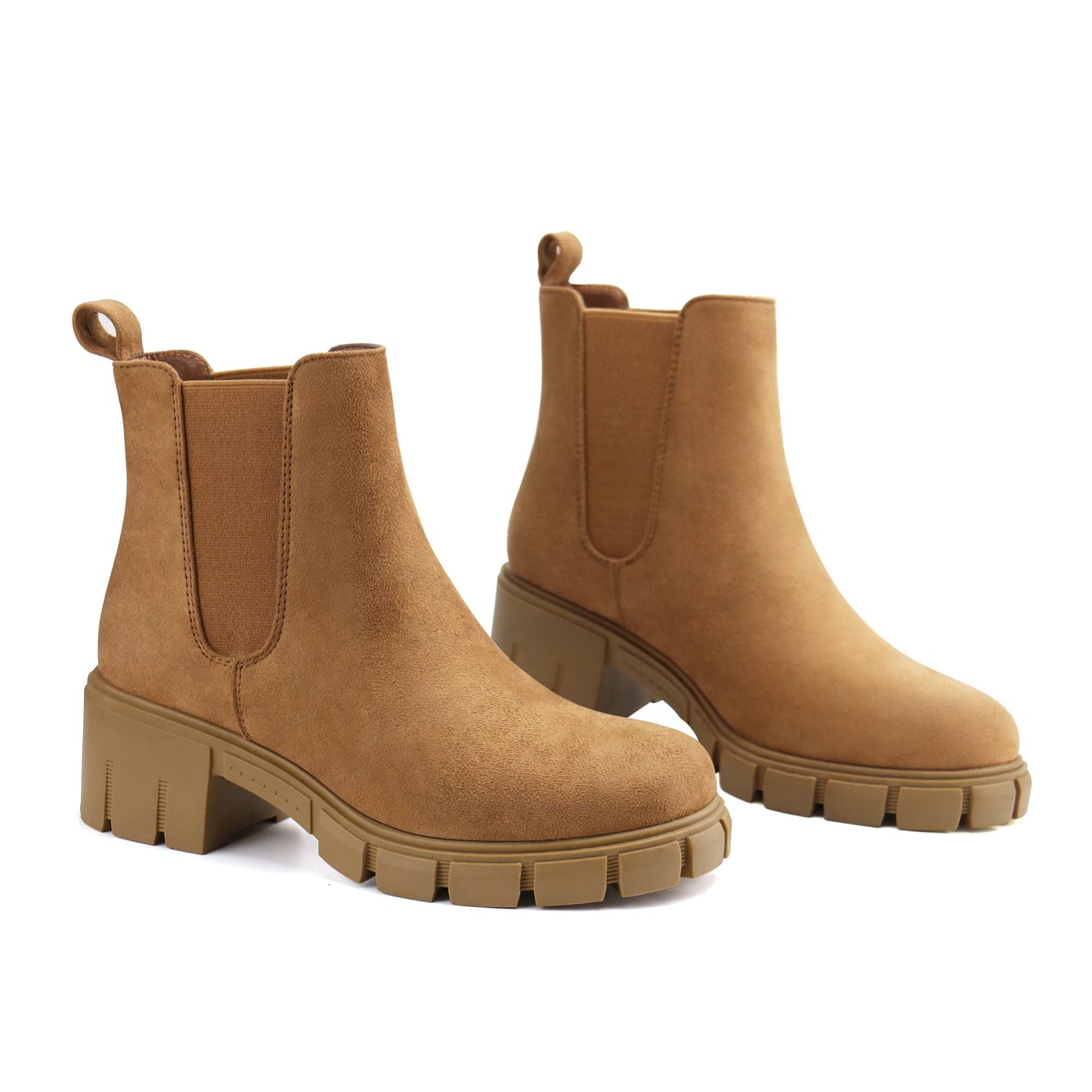EBXN Women Platform Ankle Boots