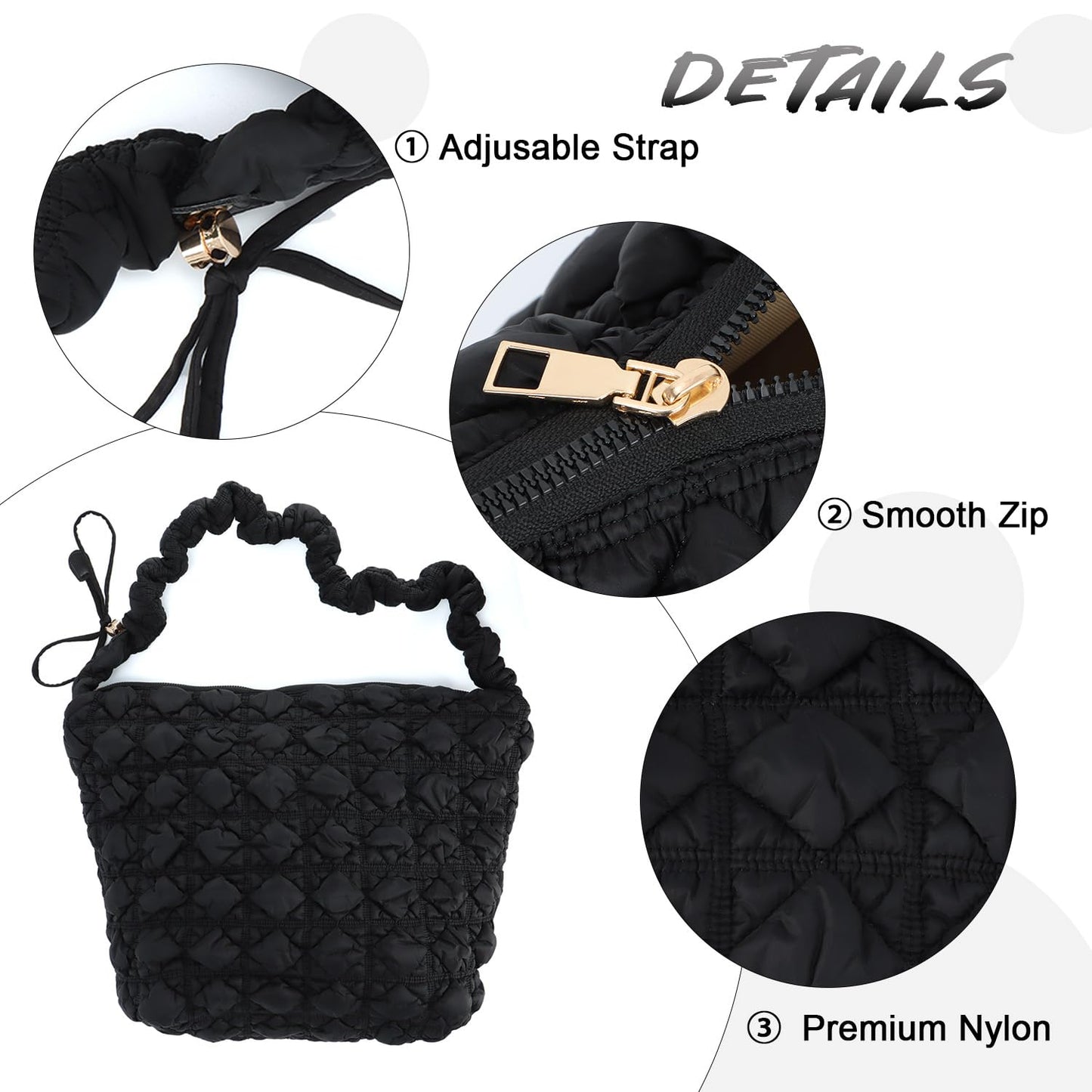 EBXN Puffer Shoulder Bag
