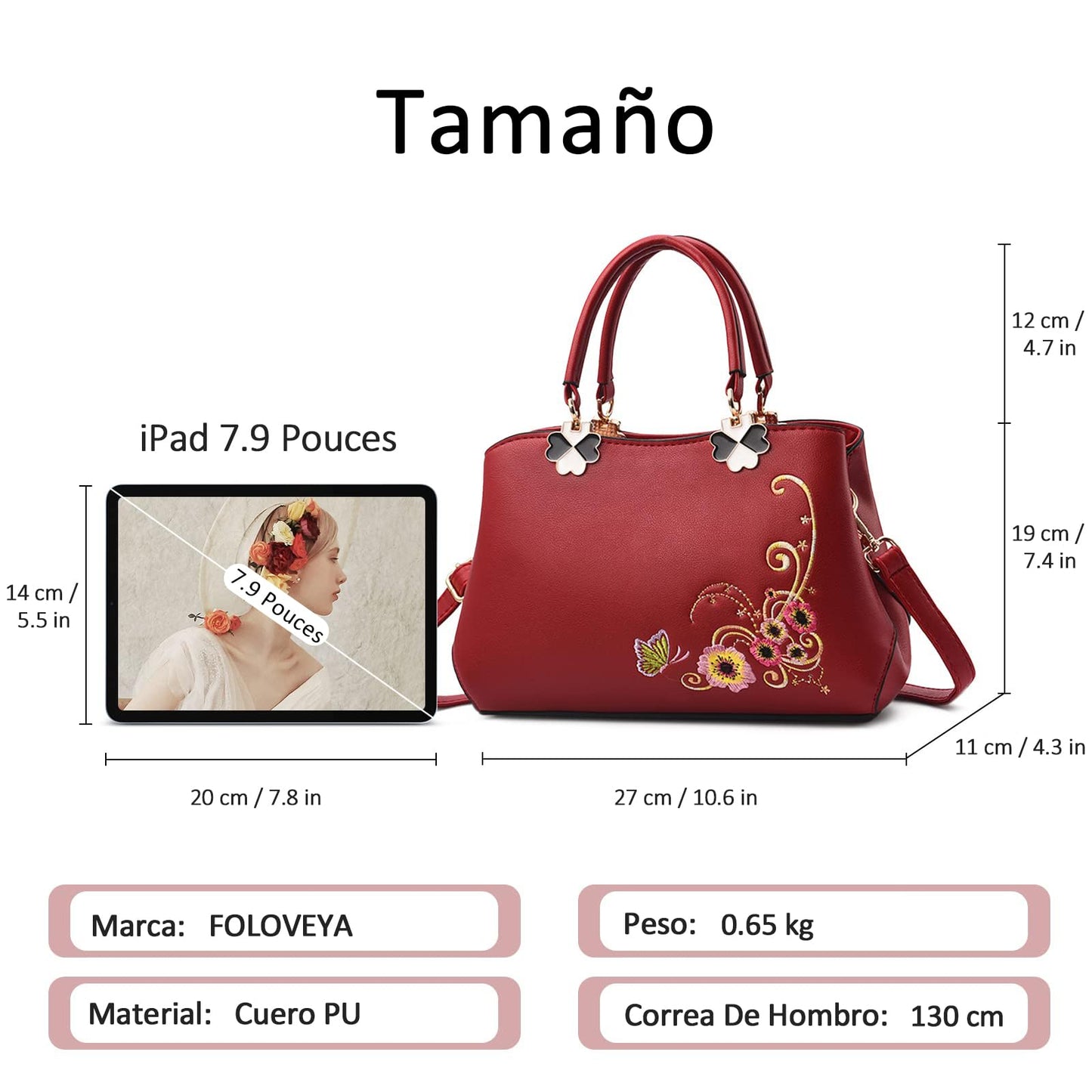 EBXN Elegante Bolsos para Mujer