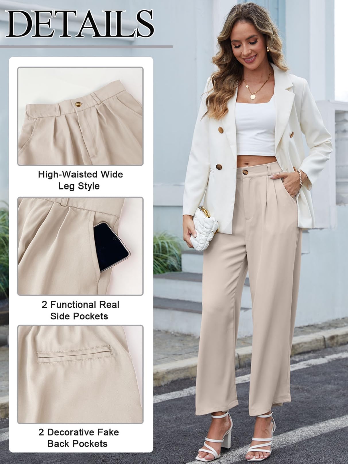 EBXN CheChury Mujer Pantalone