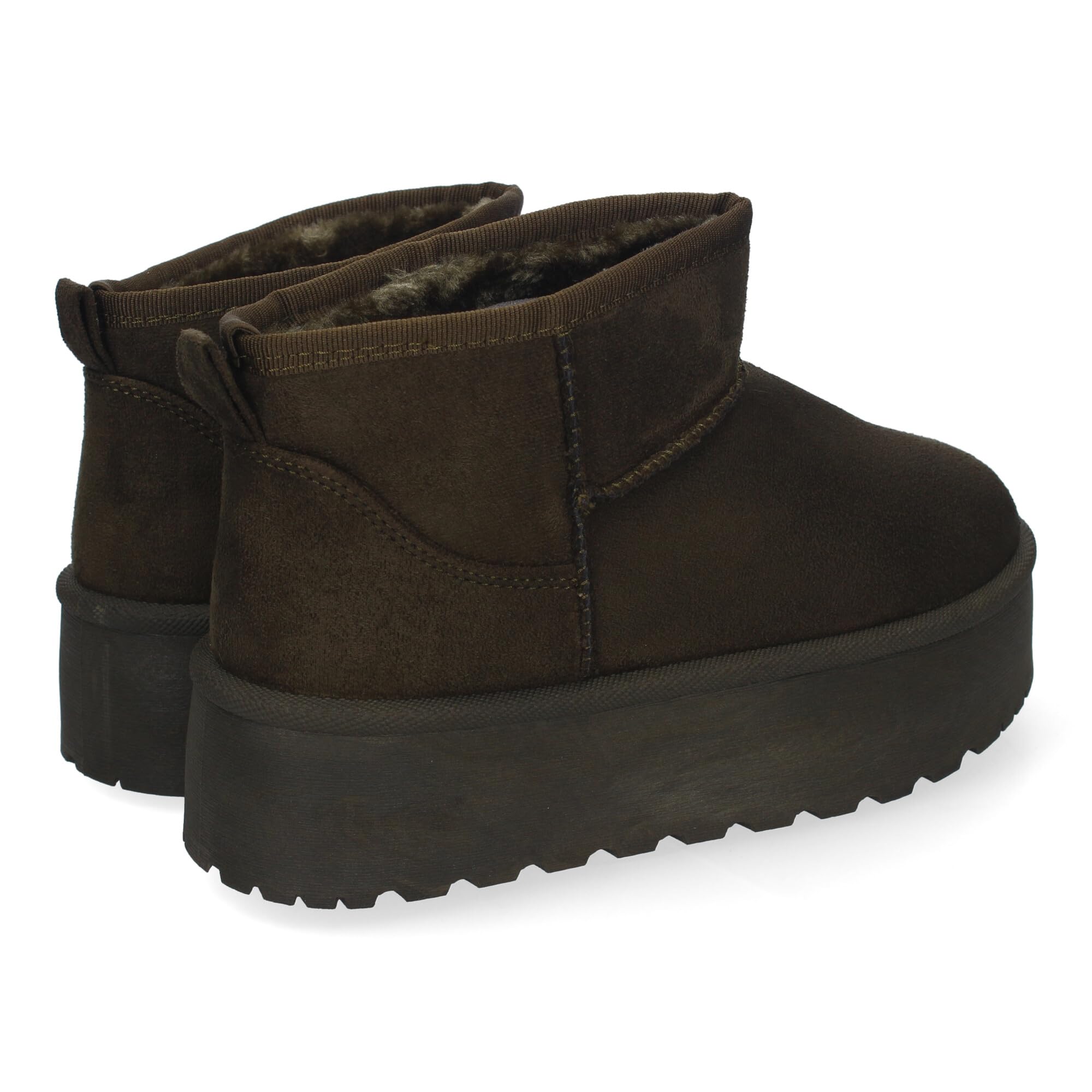 EBXN Botin Plano para Mujer