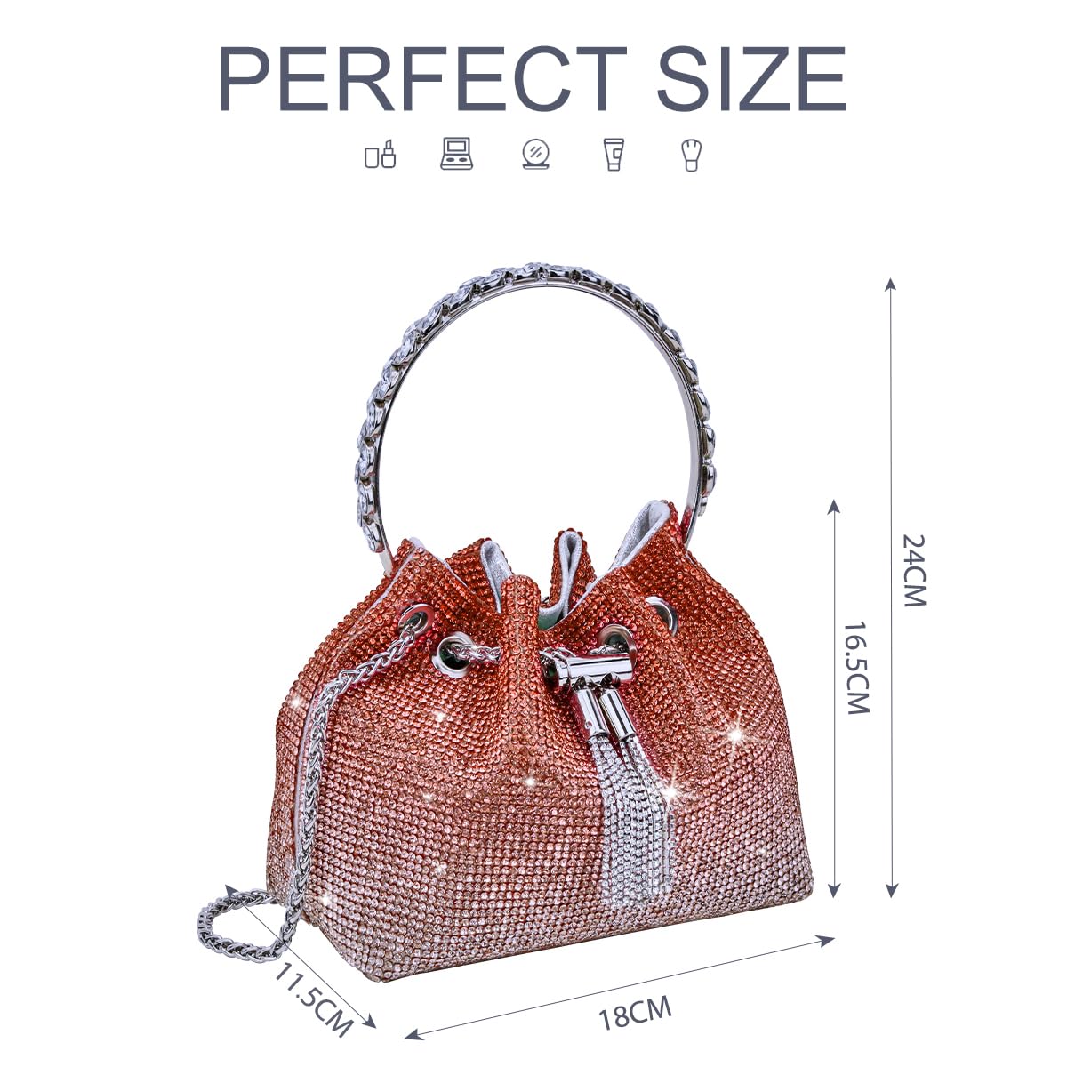 EBXN Bolso Fiesta Mujer