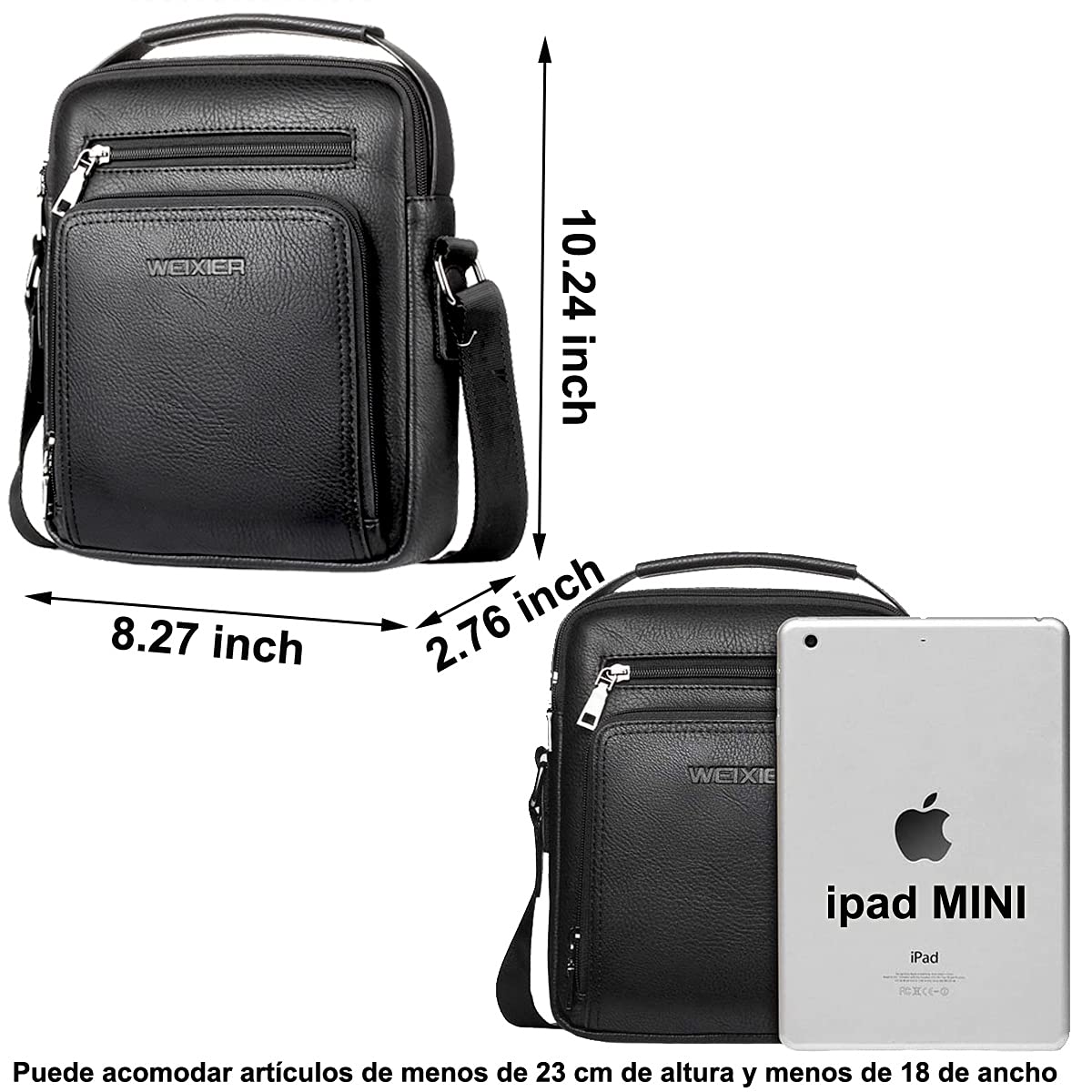 EBXN - Bolsos Bandolera para Hombre