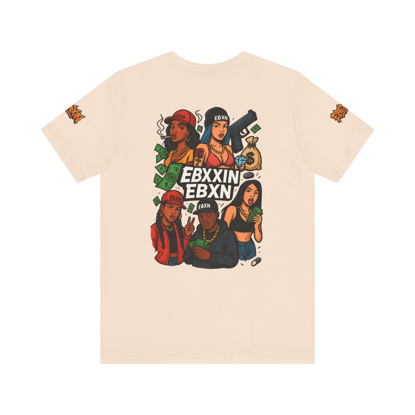 eBexxin -  Unisex Short Sleeve Tee