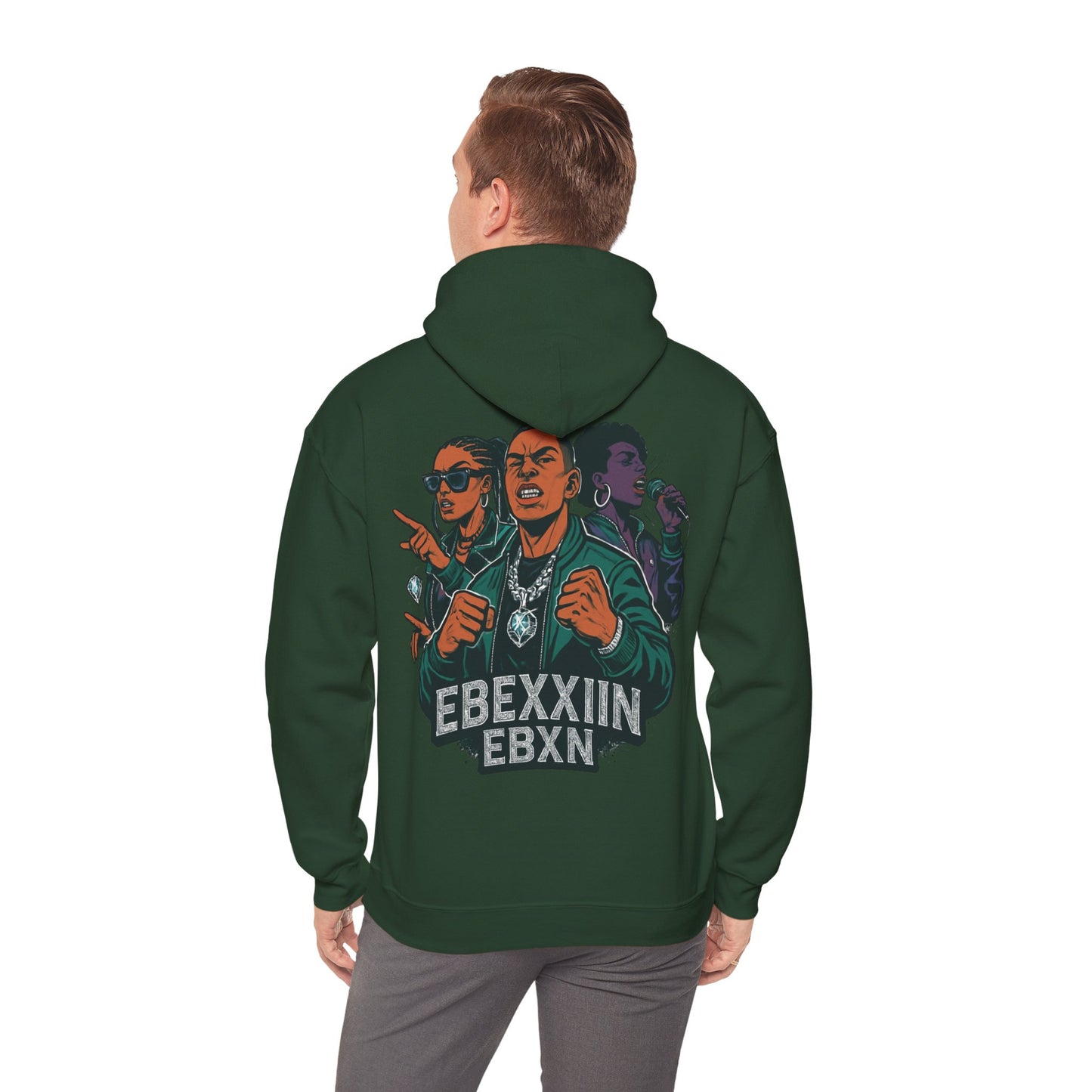 eBexxin - Unisex Hooded Sweatshirt